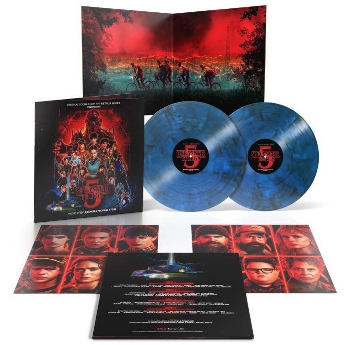 KYLE & MICHAEL STEIN DIXON - STRANGER THINGS 5 (OST FROM NETFLIX SERIES) VOLUME 1 (UPSIDE DOWN INTER-DIMESIONAL BLUE VINYL)
