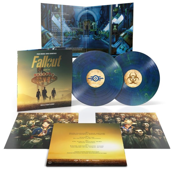 RAMIN DJAWADI - FALLOUT SEASON 2 (PRIME SERIES OST) (GOLD/COBALT SHIMMER VINYL)