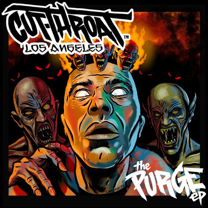 CUTTHROAT - PURGE (BLUE/ORANGE SWIRL VINYL/EP)