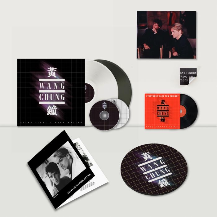 WANG CHUNG - CLEAR LIGHT / DARK MATTER (CLEAR WHITE & BLACK VINYL/DELUXE)