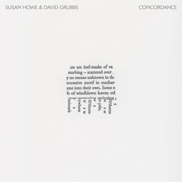 HOWE,SUSAN & DAVID GRUBBS - CONCORDANCE