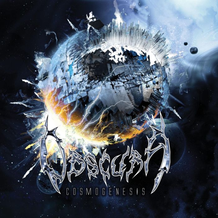 OBSCURA - COSMOGENESIS (ORANGE, SILVER & ROYAL BLUE MERGE W/ ORANGE KRUSH,
