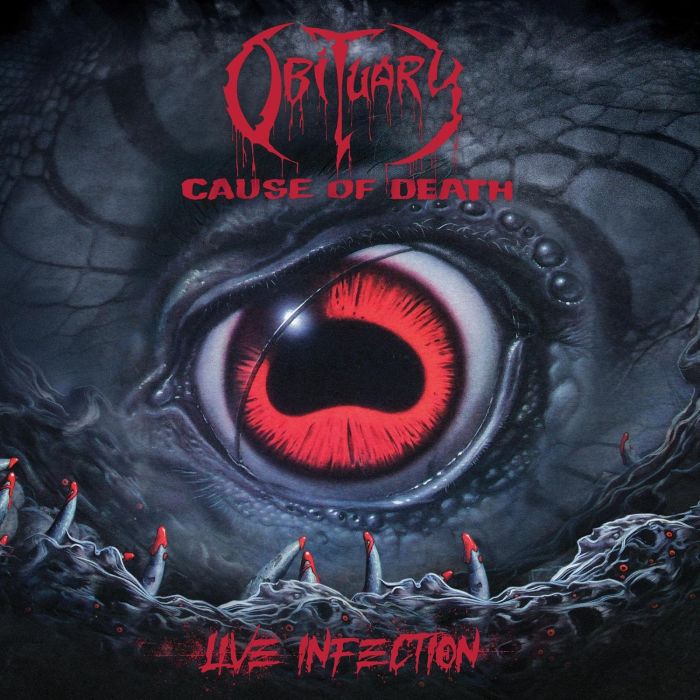 OBITUARY - CAUSE OF DEATH - LIVE INFECTION (SILVER VINYL)