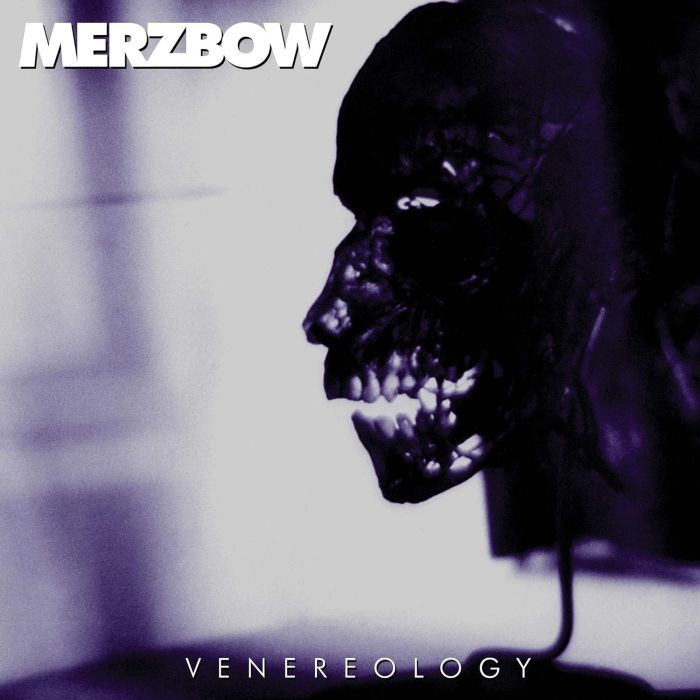 MERZBOW - VENEREOLOGY (MILKY CLEAR BASE WITH NEON VIOLET & WHITE/BLACK COLO