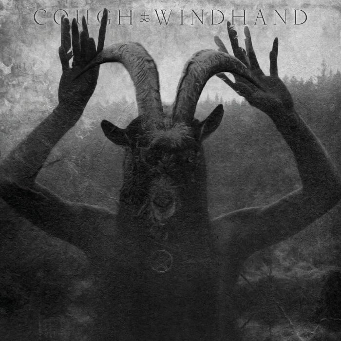 WINDHAND & COUGH - REFLECTION OF THE NEGATIVE (BLACK ICE WITH WHITE, GREY & BONE WHI