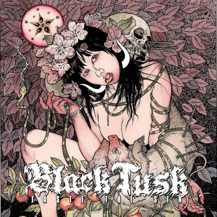 BLACK TUSK - TASTE THE SIN (BABY PINK & VIOLET MERGE WITH WHITE & BONE WHITE S