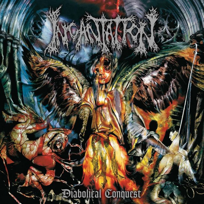 INCANTATION - DIABOLICAL CONQUEST (AQUA BLUE VINYL)