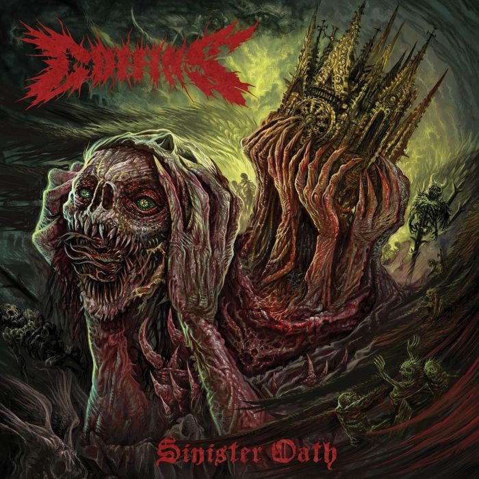 COFFINS - SINISTER OATH (OXBLOOD VINYL)