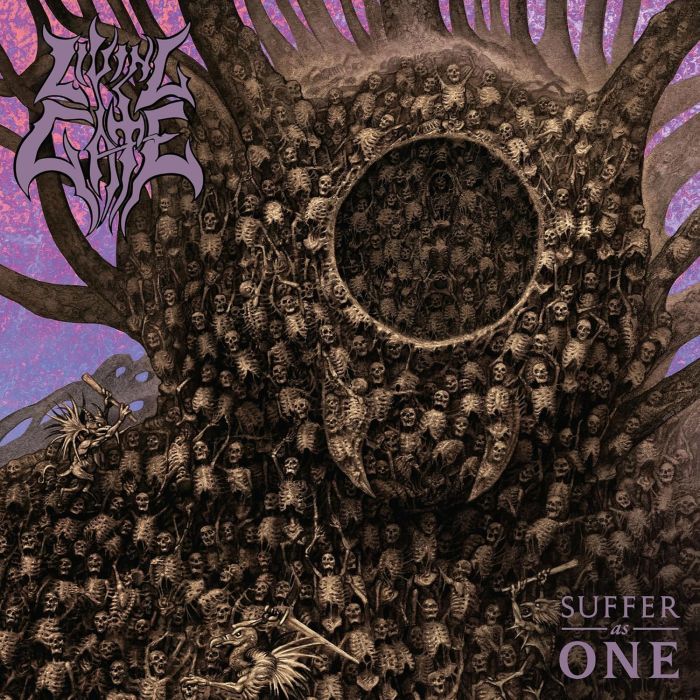 LIVING GATE - SUFFER AS ONE (CUSTOM GALAXY VINYL)