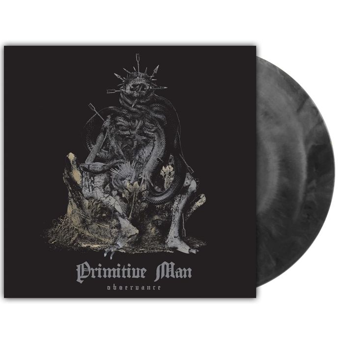 PRIMITIVE MAN - OBSERVANCE (BLACK & SILVER GALAXY VINYL)