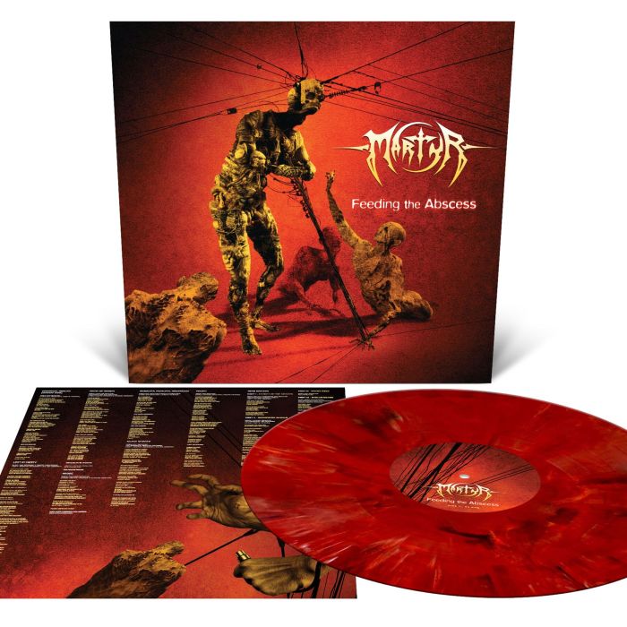 MARTYR - FEEDING THE ABSCESS (REISSUE) (RED MARBLE VINYL)