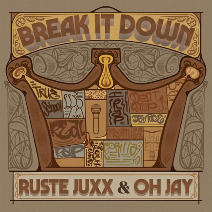 RUSTE JUXX & OH JAY - BREAK IT DOWN (ELECTRIC BLUE VINYL)