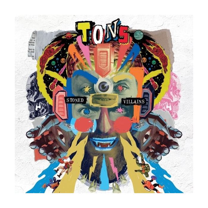 TONS - STONED VILLAINS (PINK VINYL)