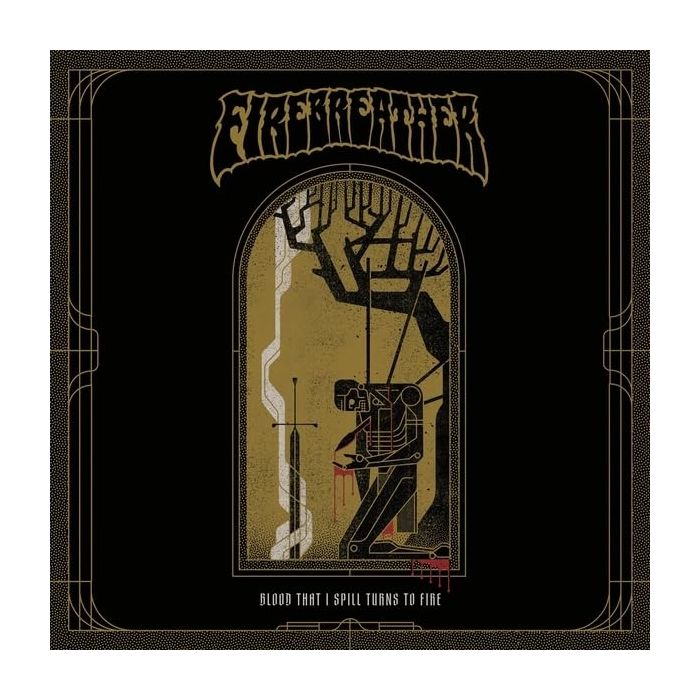 FIREBREATHER - BLOOD THAT I SPILL TURNS ON FIRE (YELLOW/ORANGE SPLATTER VINYL)