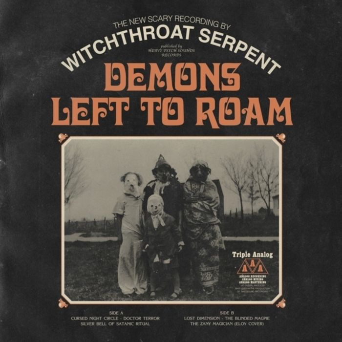WITCHTHROAT SERPENT - DEMONS LEFT TO ROAM (WHITE/YELLOW/RED SPLATTER VINYL)
