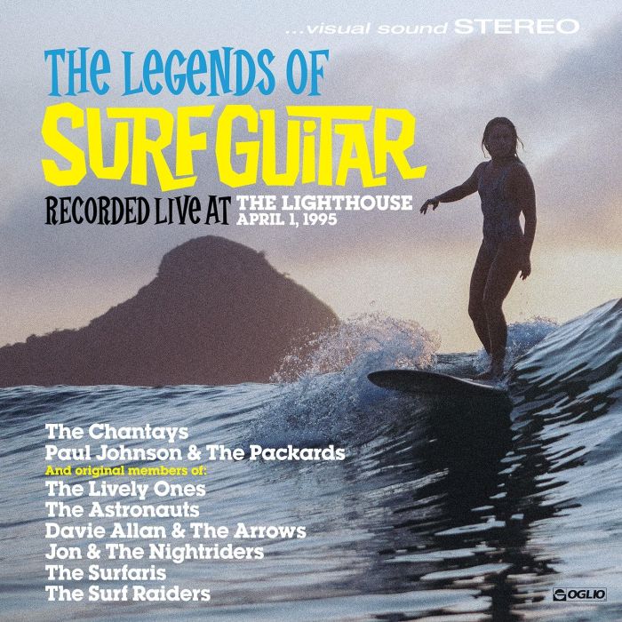 VARIOUS ARTISTS - LEGENDS OF SURF GUITAR (CLEAR AQUA VINYL)