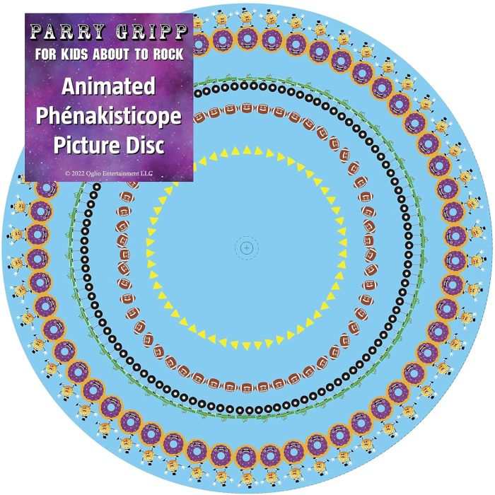 PARRY GRIPP - FOR KIDS ABOUT TO ROCK (PICTURE DISC)