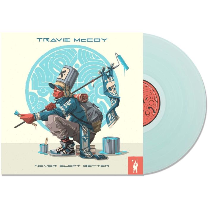 TRAVIE MCCOY - NEVER SLEPT BETTER (BLUE VINYL)