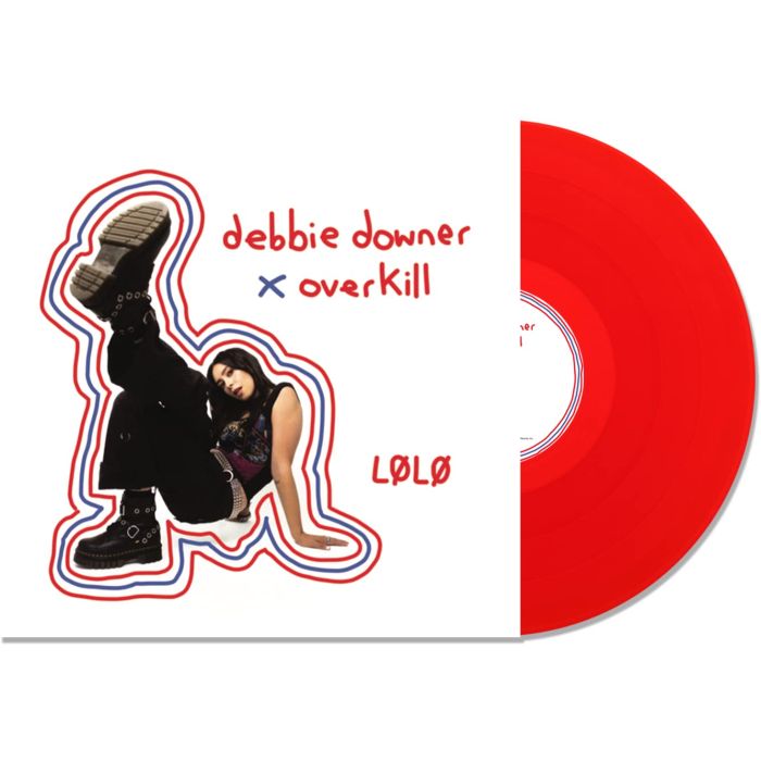 LOLO - DEBBIE DOWNER / OVERKILL (TRANSPARENT RED VINYL)