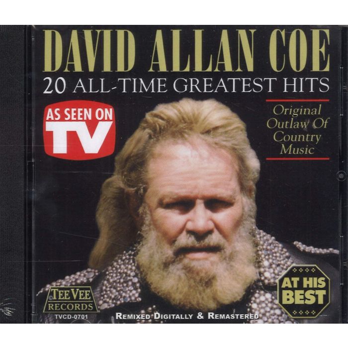 DAVID ALLAN COE - 20 ALL TIME GREATEST HITS