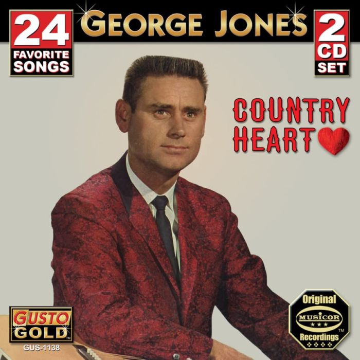 GEORGE JONES - COUNTRY HEART