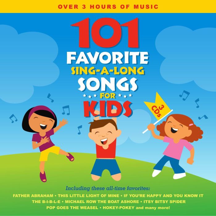 SONGTIME KIDS - 101 FAVORITE SING A LONG SONGS FOR KIDS