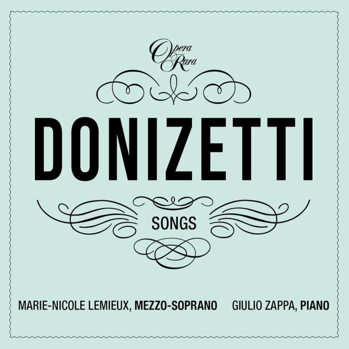 MARIE-NICOLE LEMIEUX - DONIZETTI: SONGS- VOLUME IV