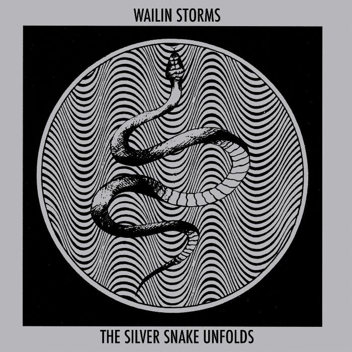 WAILIN STORMS - SILVER SNAKE UNFOLDS (BLUE & BLACK GALAXY VINYL)