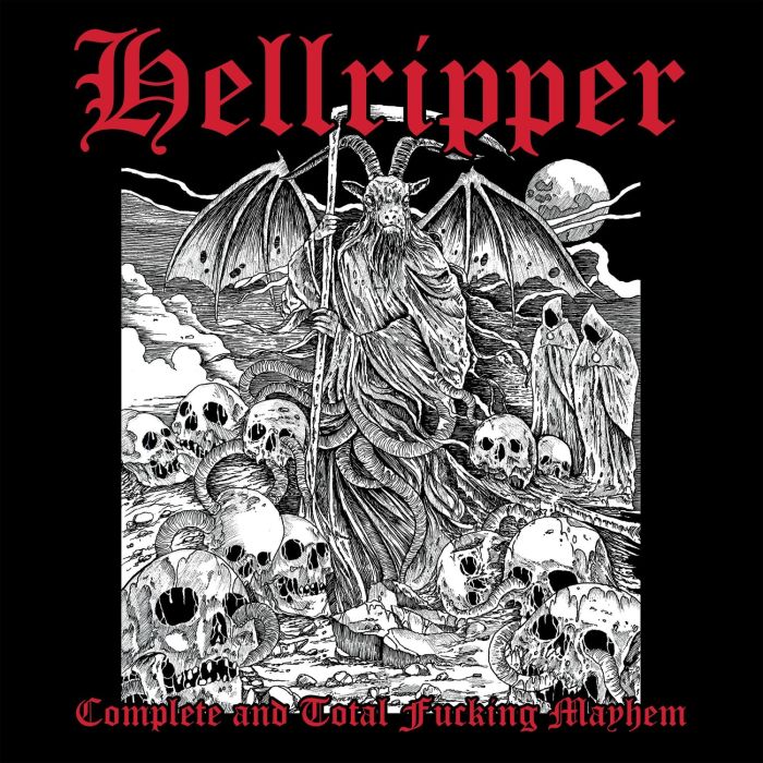 HELLRIPPER - COMPLETE & TOTAL FUCKING MAYHEM (WHITE VINYL)