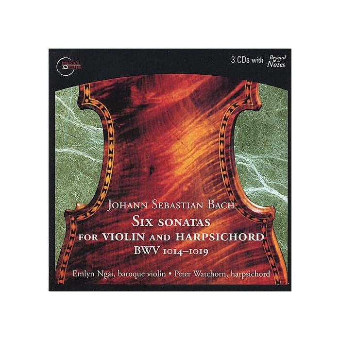 JOHANN SEBASTIAN BACH - SONATAS FOR VIOLIN & HARPSICHO