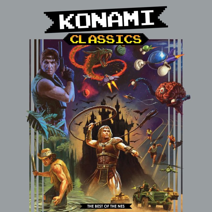 KONAMI KUKEIHA CLUB - KONAMI CLASSICS: THE BEST OF THE NES (YELLOW & RED SWIRL VINYL)