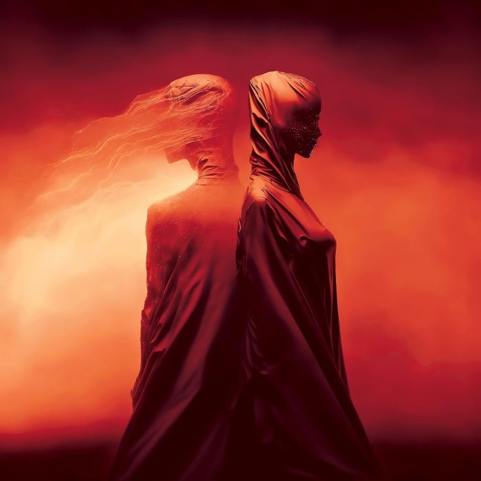TESSERACT - WAR OF BEING - TOUR EDITION (RED & BLACK MARBLE VINYL)