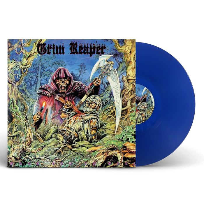 GRIM REAPER - ROCK YOU TO HELL (BLUE VINYL)