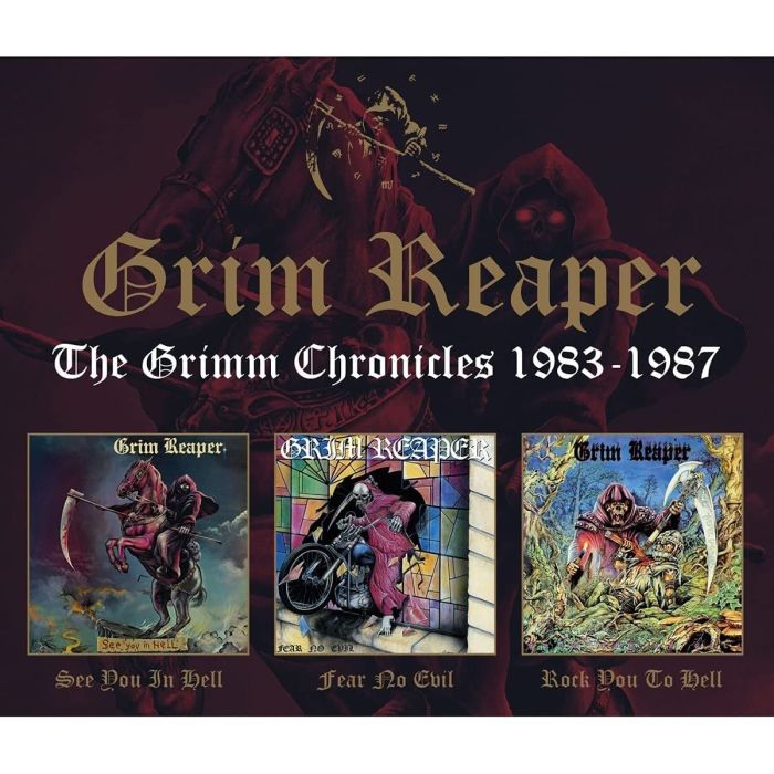 GRIM REAPER - GRIMM CHRONICLES 1983-1987