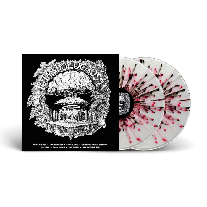 VARIOUS ARTISTS - TOTAL HOLOCAUST: VOL. 1 (CLEAR/BLACK/RED SPLATTER VINYL)