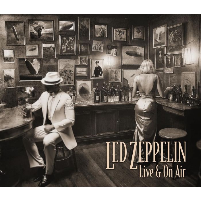 LED ZEPPELIN - LIVE & ON AIR