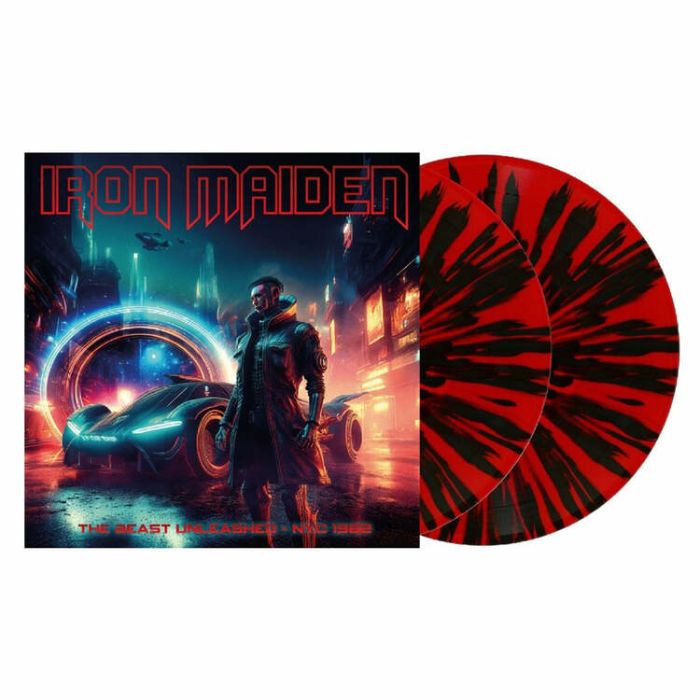 IRON MAIDEN - BEAST UNLEASHED, NYC 1982 (SPLATTER 2xLP)