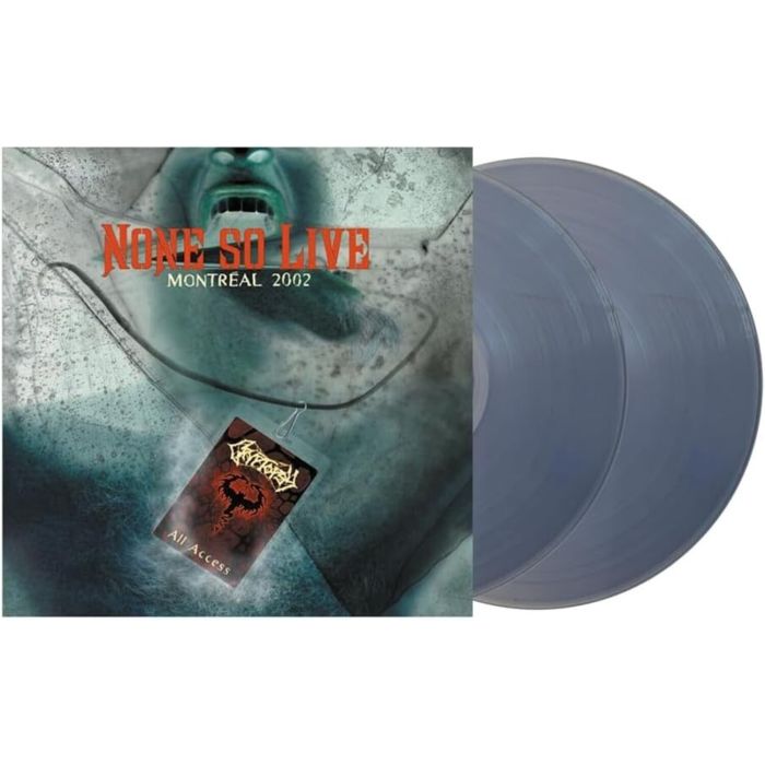 CRYPTOPSY - NONE SO LIVE (CLEAR VINYL)