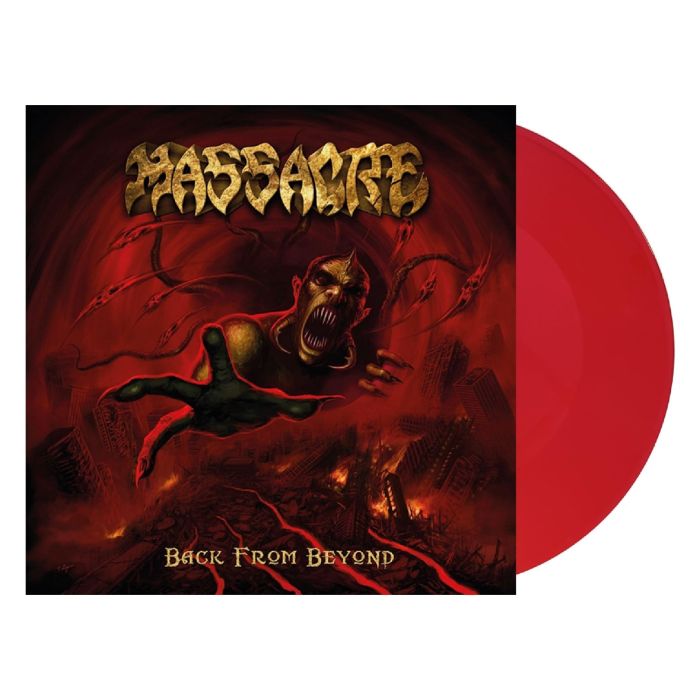 MASSACRE - BACK FROM BEYOND (RED VINYL)