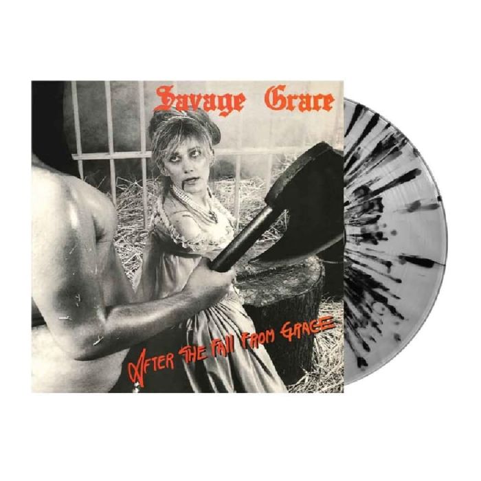 SAVAGE GRACE - AFTER THE FALL FROM GRACE (CLEAR W/BLACK SPLATTER VINYL)