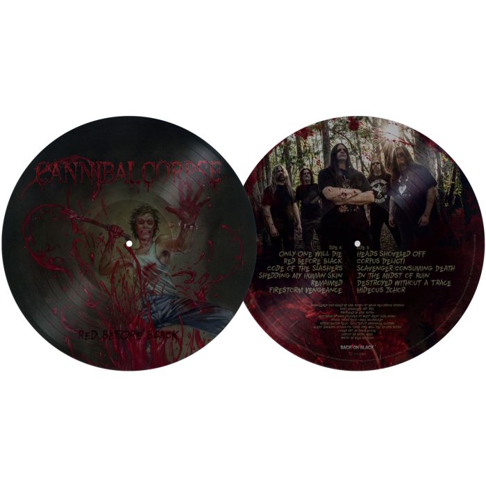 CANNIBAL CORPSE - RED BEFORE BLACK (PICTURE DISC)