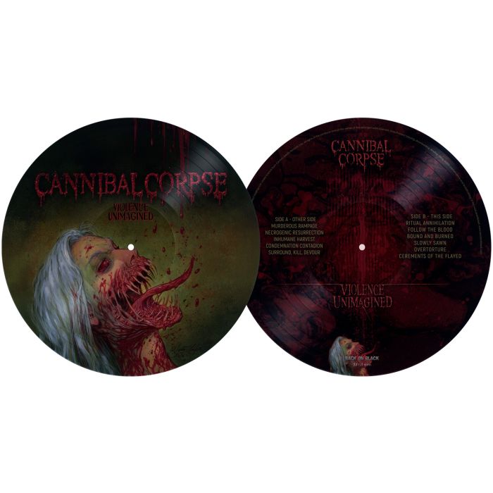 CANNIBAL CORPSE - VIOLENCE UNIMAGINED (PICTURE DISC)