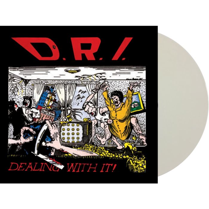 D.R.I. - DEALING WITH IT (WHITE VINYL)