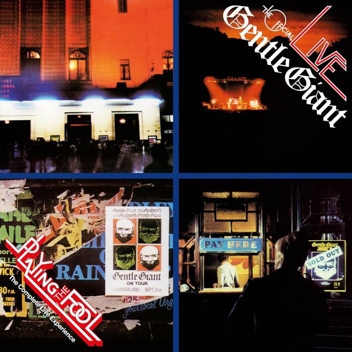 GENTLE GIANT - PLAYING THE FOOL - COMPLETE LIVE EXPERIENCE (DIGIPACK/DELUXE/REMA