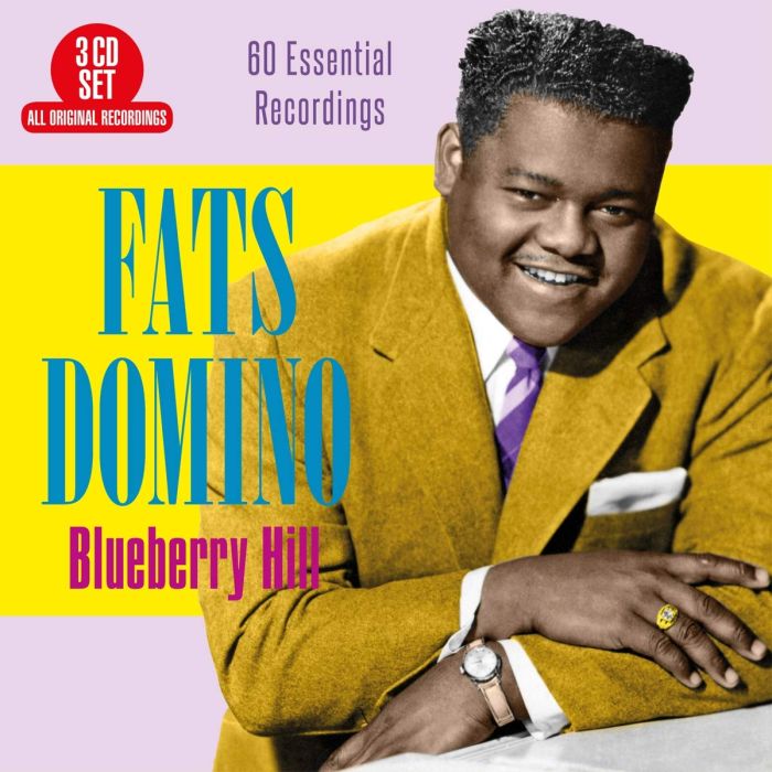 FATS DOMINO - BLUEBERRY HILL - 60 ESSENTIAL RECORDINGS