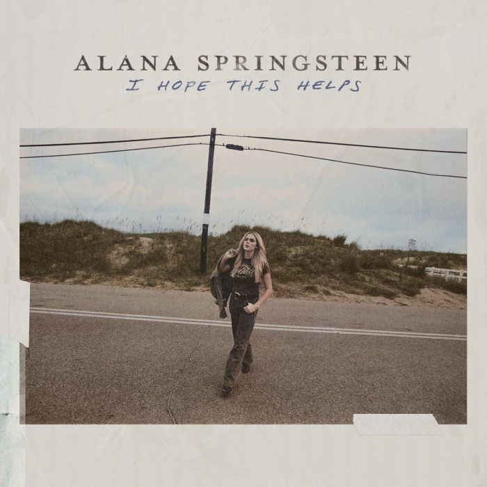 ALANA SPRINGSTEEN - I HOPE THIS HELPS (140G/IRIDESCENT BLUE VINYL)