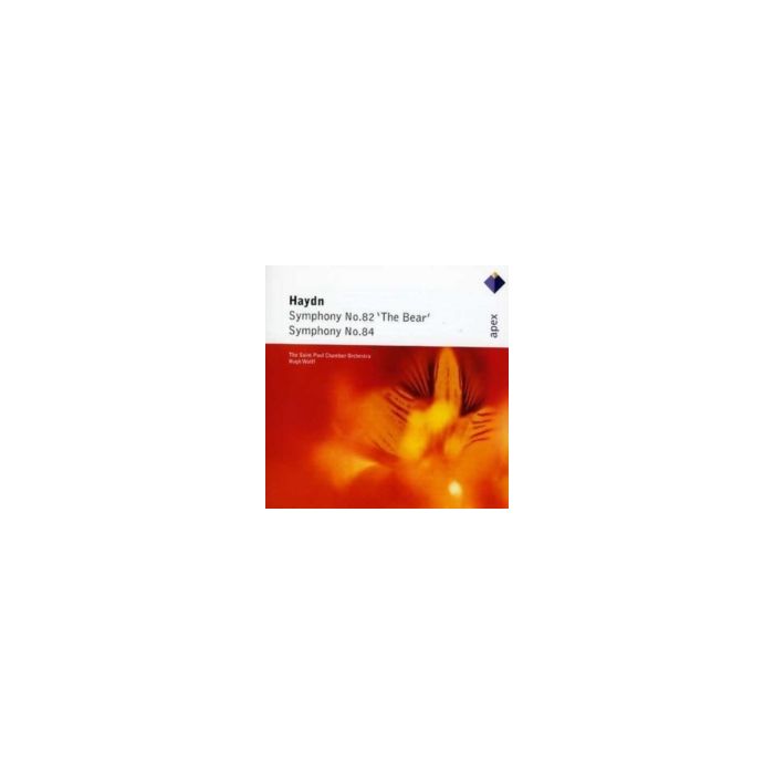 VARIOUS ARTISTS - HAYDN SYMPHONIES 82 & 84. (SAINT PAUL CHAMBER ORCH./ WOLFF. TOTAL