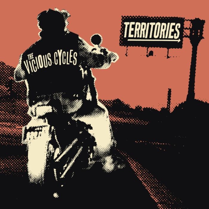 TERRITORIES; VICIOUS CYCLES - SPLIT (WHITE 7INCH)