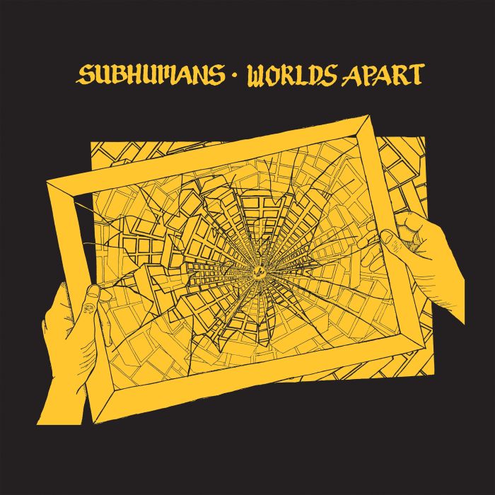 SUBHUMANS - WORLDS APART (RED VINYL)
