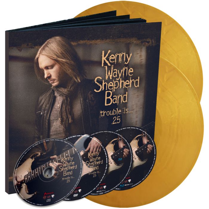 KENNY WAYNE SHEPHERD - TROUBLE IS... 25 (OVERSIZE ITEM SPLIT/LIMITED EDITION/BLU-RAY/DVD